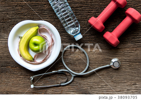 Diet and weight loss with measuring tap Diet and weight loss with measuring tap 38093705