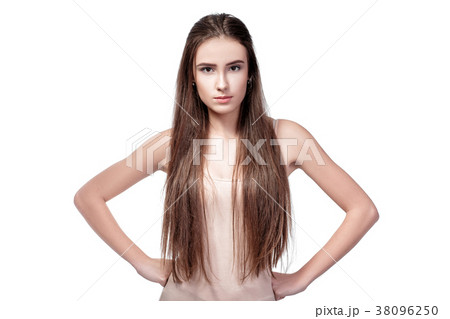 portrait of beautiful happy woman portrait of beautiful happy woman 38096250