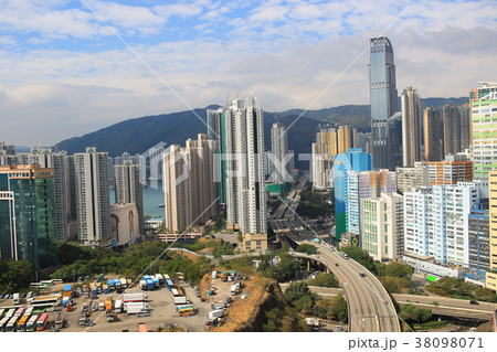 the Tsuen Wan district at 2017 hong kong the Tsuen Wan district at 2017 hong kong 38098071