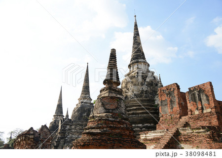 タイ王国 アユタヤ遺跡 タイ王国 アユタヤ遺跡 38098481
