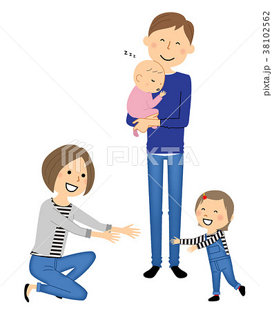 仲良し ファミリー 家族 仲良し ファミリー 家族 38102562