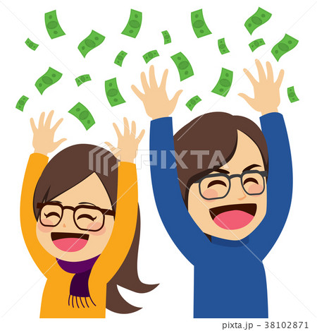 Happy Money Couple 38102871