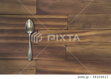 Old silver spoon 38103617