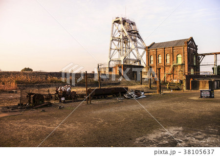 世界文化遺産の三池炭鉱万田坑跡 世界文化遺産の三池炭鉱万田坑跡 38105637