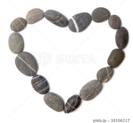 pebble heart pebble heart 38106217
