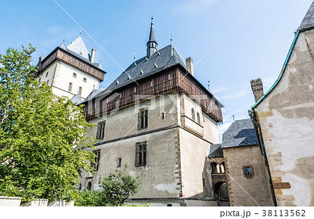 Karlstejn is a large gothic castle, Czech republic Karlstejn is a large gothic castle, Czech republic 38113562