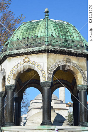 German fountain in Sultanahmet in Istanbul, Turkey 38115576