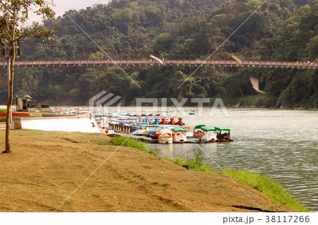 Closeup of Lanscape Riverside area of Bitan 38117266