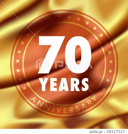 70 years anniversary vector icon, logo 38117527