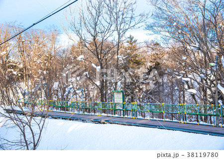 札沼線 豊ケ岡駅　北海道 38119780