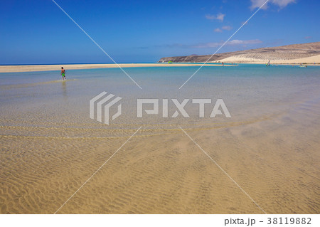 Jandia beach Risco el Paso Fuerteventura at Canary 38119882