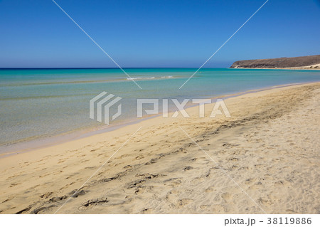 Jandia beach Risco el Paso Fuerteventura at Canary 38119886