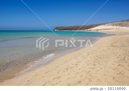 Jandia beach Risco el Paso Fuerteventura at Canary 38119890
