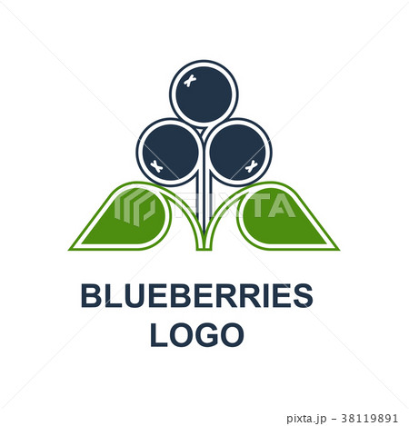 Blueberries Or Bilberries Logo 38119891