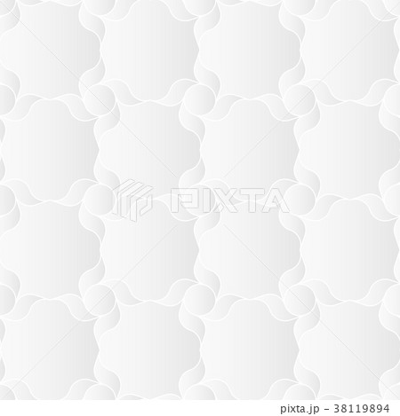 Neutral White Arabesque Texture 38119894