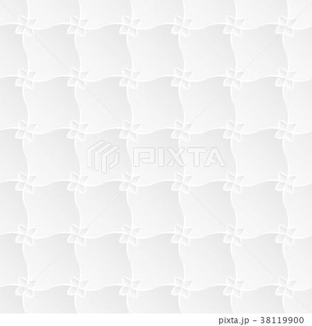 White Flora Trellis Texture 38119900