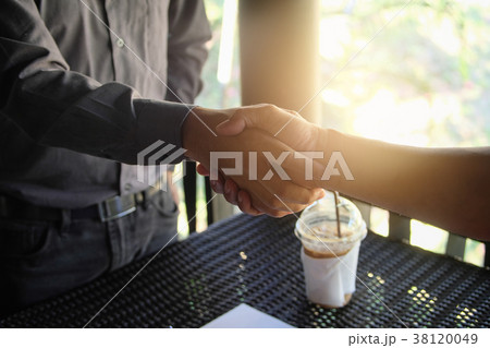 Image businessman handshake. Successful handshake Image businessman handshake. Successful handshake 38120049