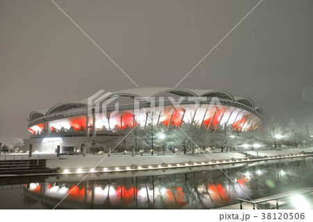 冬のビッグスワンライトアップ（新潟県） 38120506