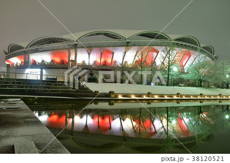 冬のビッグスワンライトアップ（新潟県） 38120521