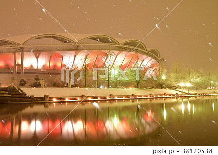 冬のビッグスワンライトアップ（新潟県） 38120538