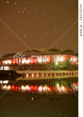 冬のビッグスワンライトアップ（新潟県） 38120544