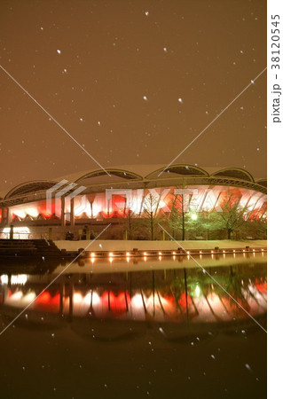 冬のビッグスワンライトアップ（新潟県） 38120545