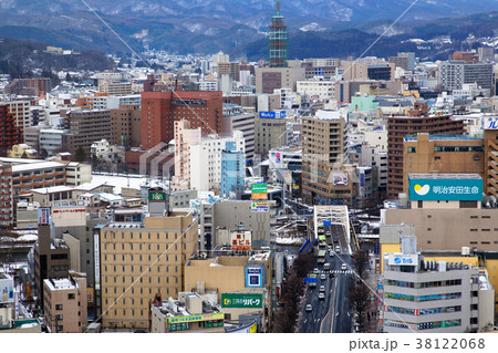 マリオスより開運橋方面の街並みを望む 38122068