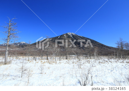 戦場ヶ原と男体山 雪景色 戦場ヶ原と男体山 雪景色 38124165