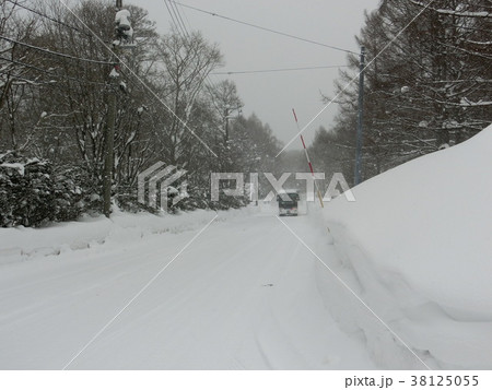 雪道 雪道 38125055