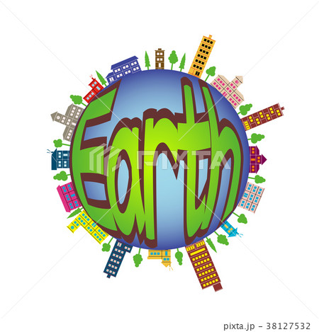 地球 町並み 地球 町並み 38127532