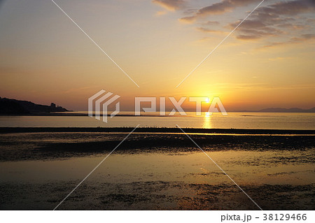 赤穂市千種川河口付近 38129466