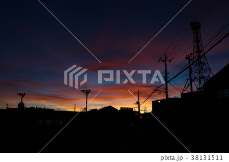 夕暮れ 夕暮れ 38131511