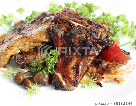 Roasted pork ribs Roasted pork ribs 38132144