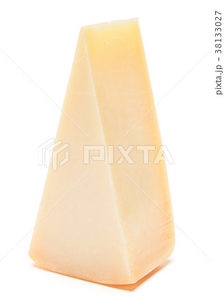 cheddar cheese isolated on white background 38133027