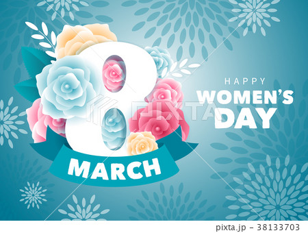 Womens Day greeting design Womens Day greeting design 38133703