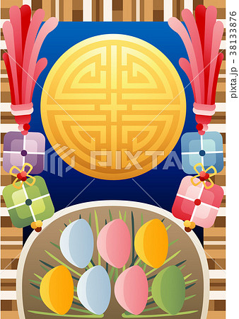 お盆 秋夕 食べ物 38133876
