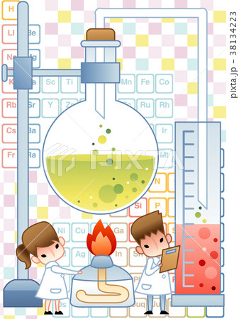 実験 研究 実験器具のイラスト素材 実験 研究 実験器具のイラスト素材