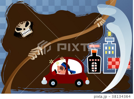 自動車 道路 男 38134364