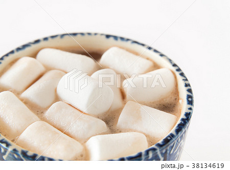 マシュマロ　お菓子　ココア　冬　おやつ 38134619
