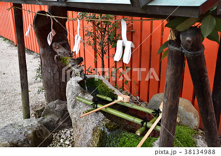 河合神社の手水舎河合神社の手水舎 河合神社の手水舎河合神社の手水舎 38134988