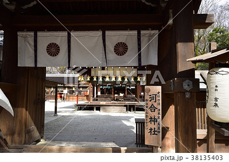 河合神社と菊花紋章 38135403