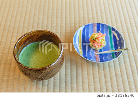 上生菓子と抹茶 38136540