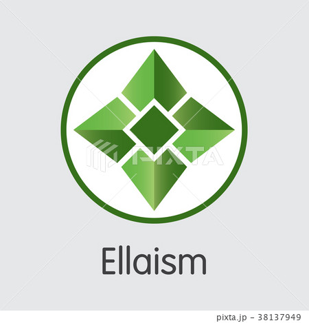 Ellaism - Cryptocurrency Colored Logo. 38137949