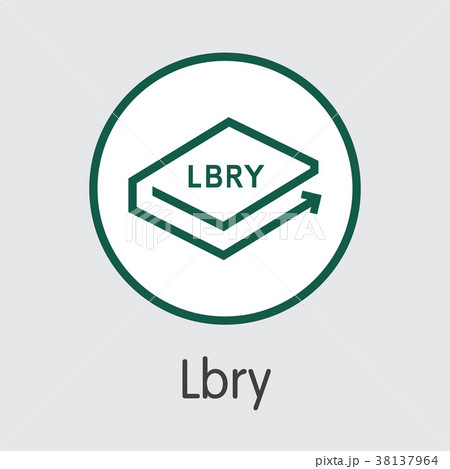 LBRY Cryptocurrency - Vector Colored Logo. 38137964