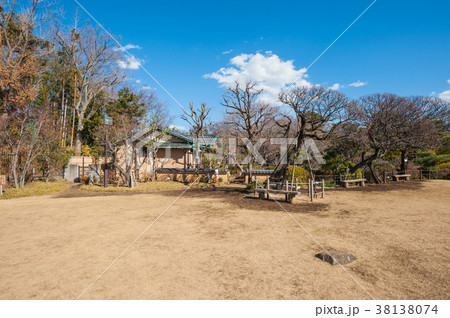 東京都世田谷散歩、世田谷区等々力日本庭園、 東京都世田谷散歩、世田谷区等々力日本庭園、 38138074