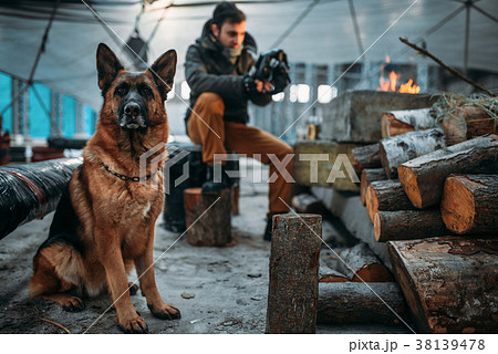 Stalker measures radiation level in nuclear zone 38139478