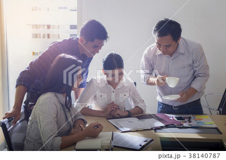 Young creative new generation is discussing ideas Young creative new generation is discussing ideas 38140787