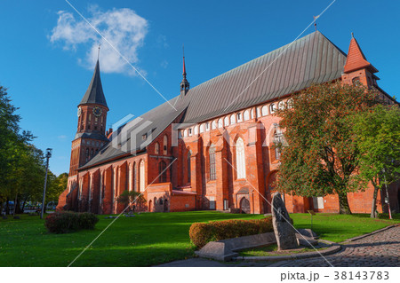 Gothic cathedral, Kant Island, Kaliningrad, Russia 38143783