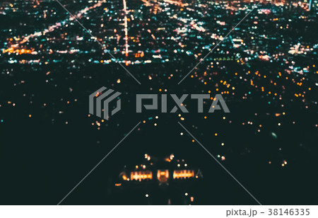 Aerial view of Los Angeles from behind Griffith Aerial view of Los Angeles from behind Griffith 38146335