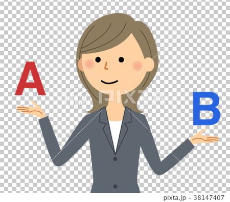 Woman in suit choice Woman in suit choice 38147407